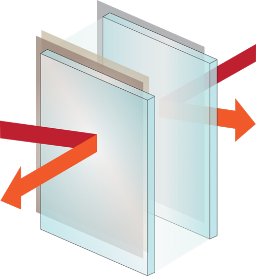 R5 glass graphic