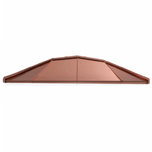Copper roof finish