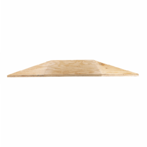 Plywood roof finish