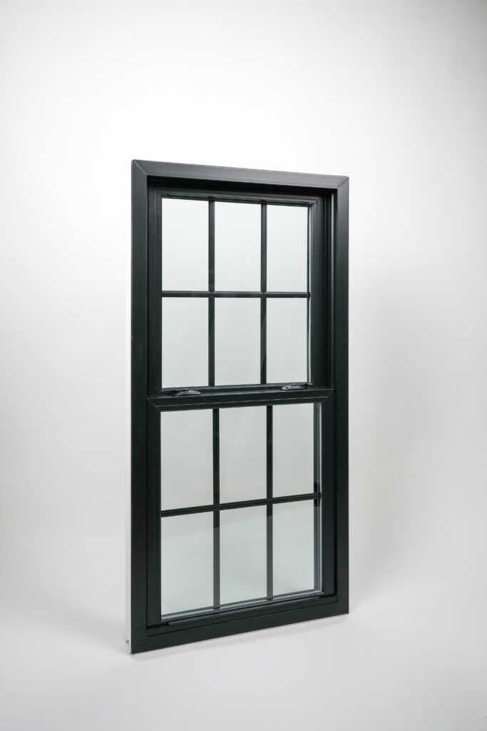 Bold Black Interior Vinyl Windows & Doors