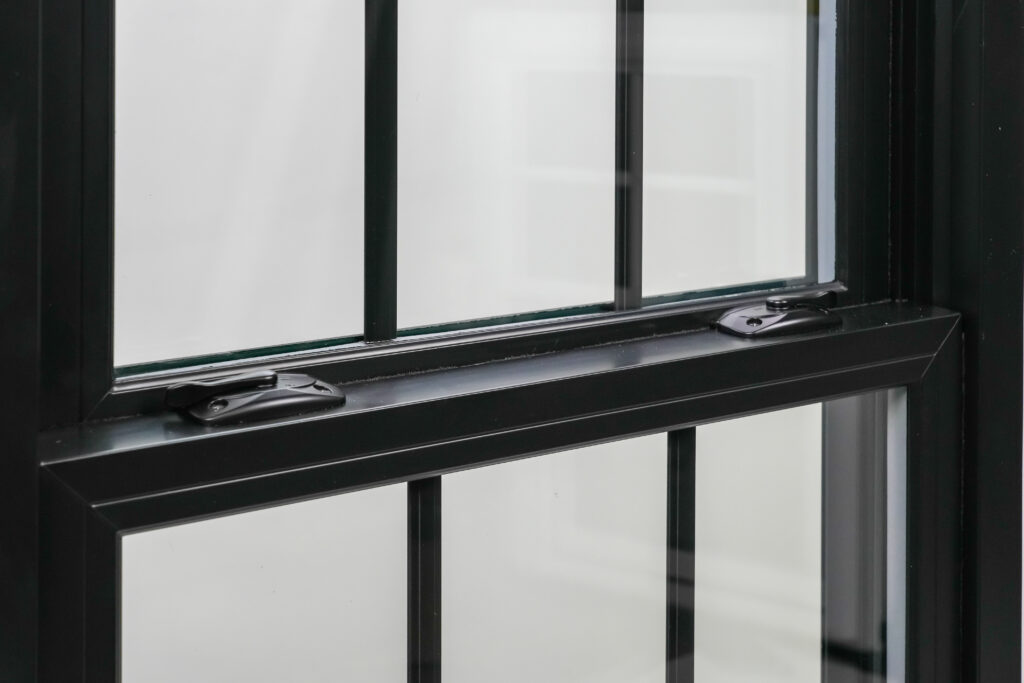 Bold Black Interior Vinyl Windows & Doors