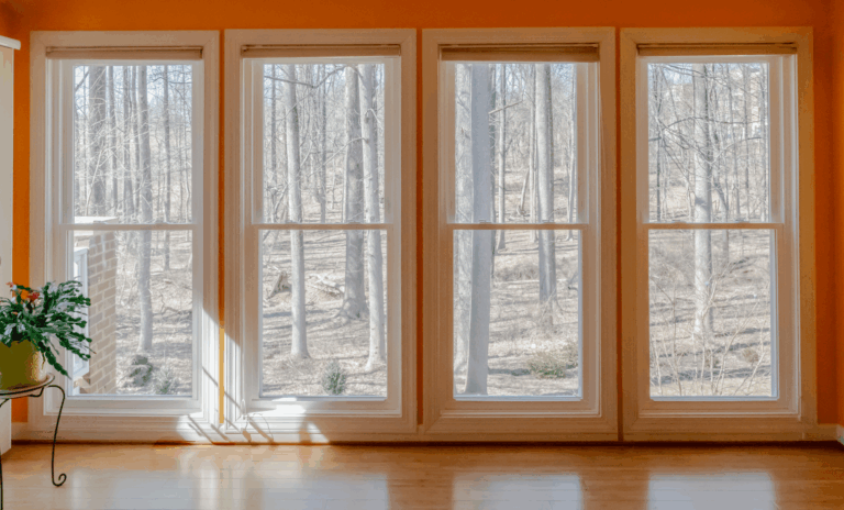 Georgetown slim sash allows in more natural light