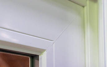 Welded sash patio door