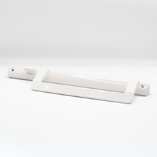 White Signature Door Handle